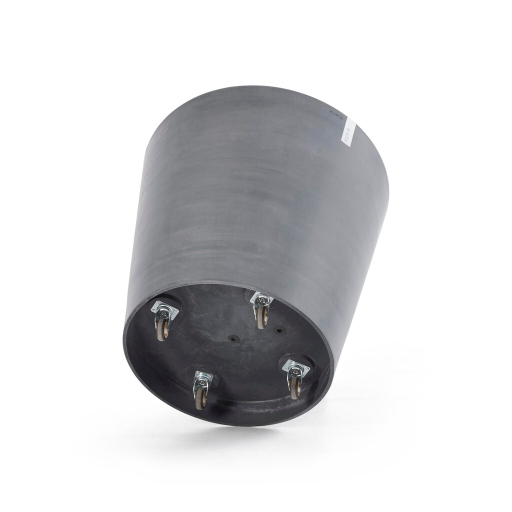 [74.009.60GW] Ecopots Amsterdam 60 Wheels (Grey)