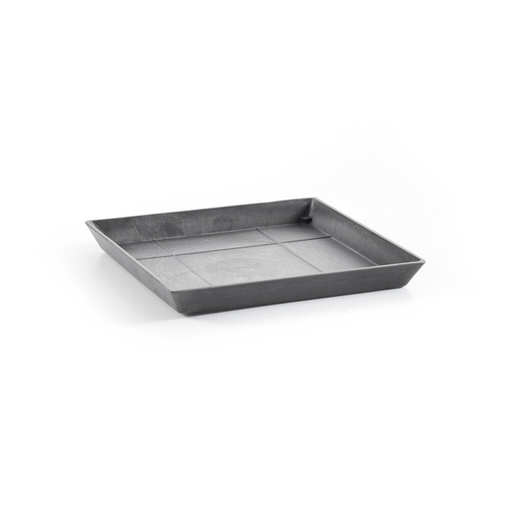 [74.015.20G] Ecopots Saucer Square 20 (Grey)